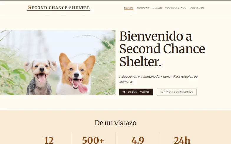 Refugio de Animales - vista previa