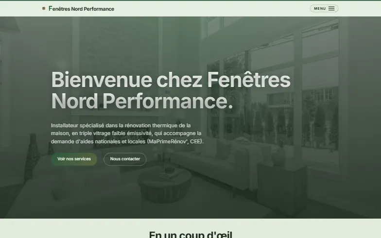 Fenêtres Haute Performance - aperçu